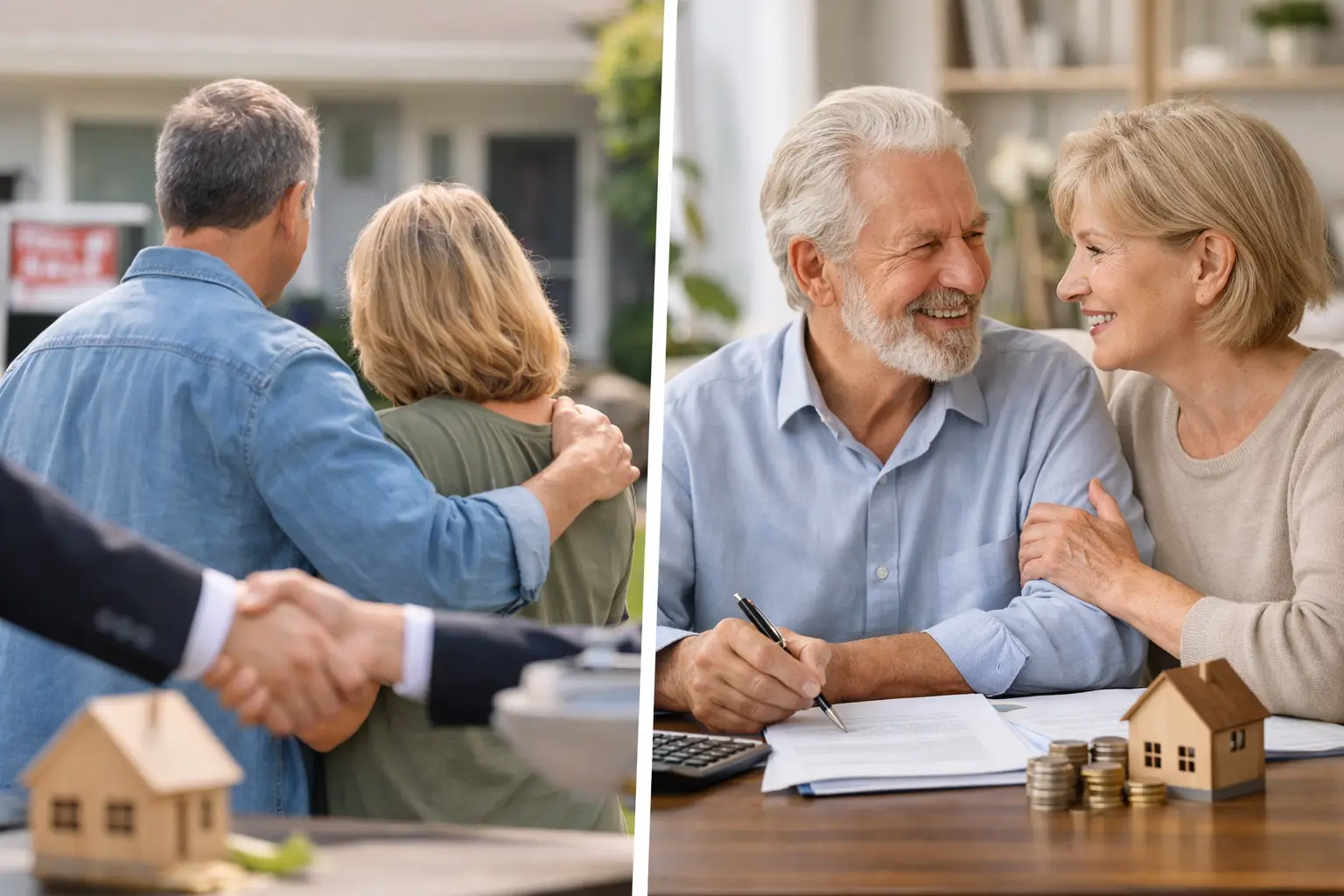 Selling Home Versus Reverse Mortgage Choices
